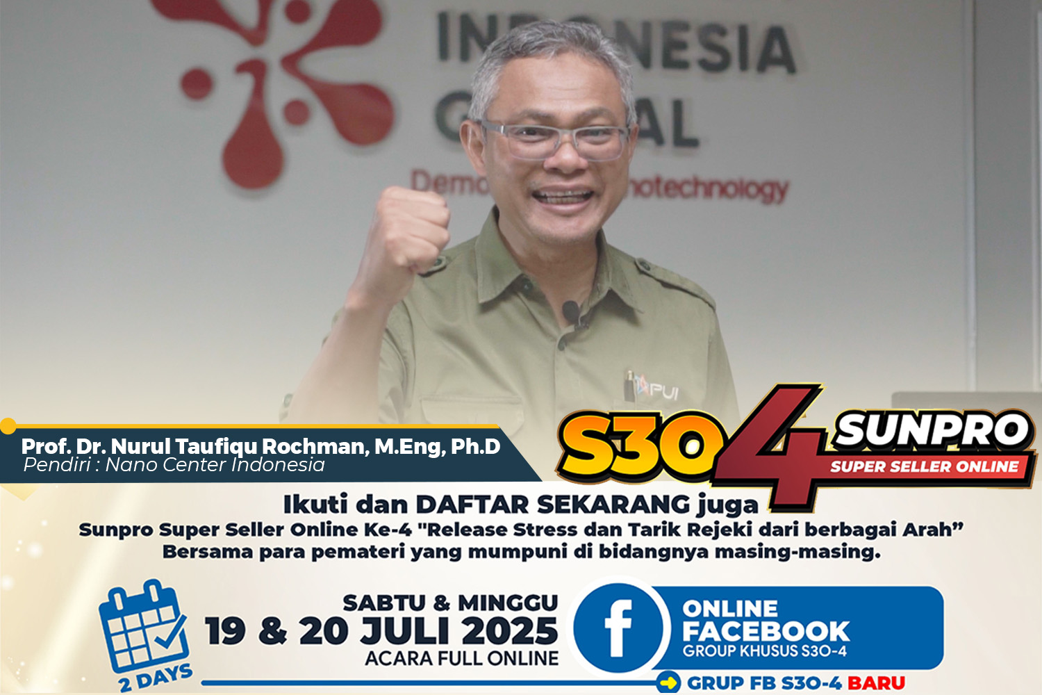 Daftar sekarang acara S3O4